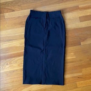 Liu Jo Black Pencil Skirt